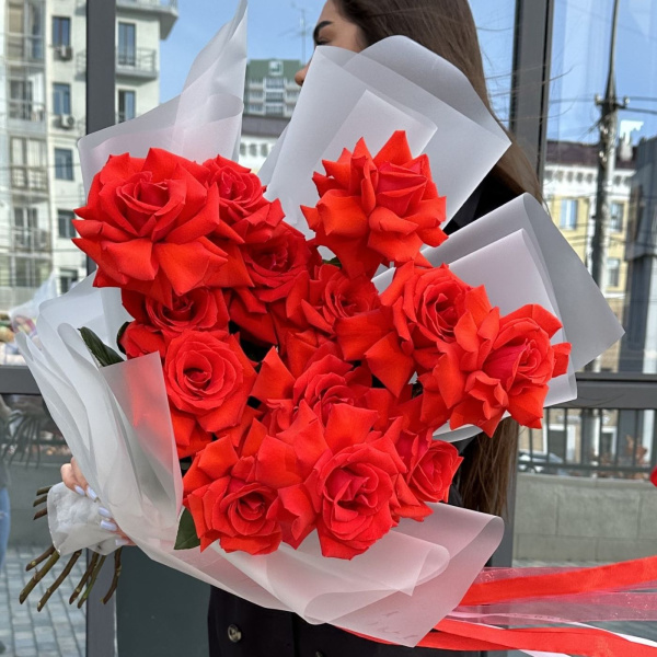 БУКЕТ ИЗ ФРАНЦУЗСКИХ РОЗ